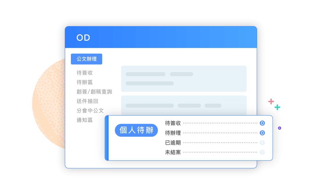 公文稽催 E-mail 通知，掌握公文辦理狀況